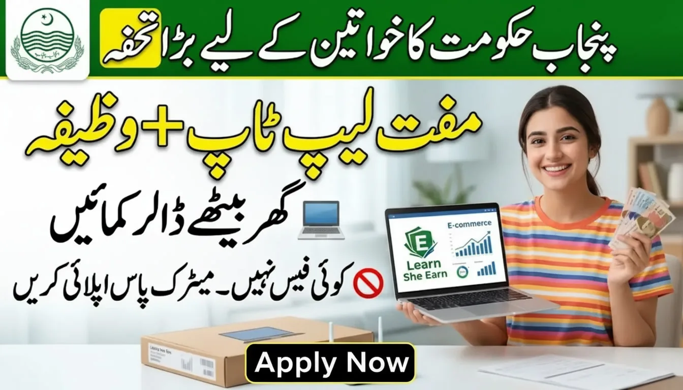 Pitb E Learn She Earn Registration