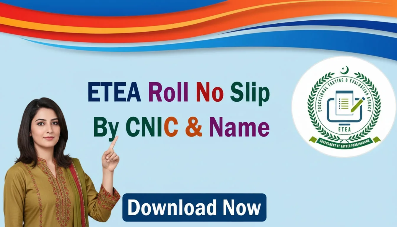 ETEA Roll No Slip Counter Terrorism Department ctd field operator