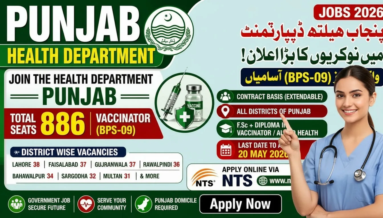 NTS Jobs 2026 Apply Online at nts.org.pk