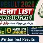 FGEI Written Test Result FGEI Written Test Result